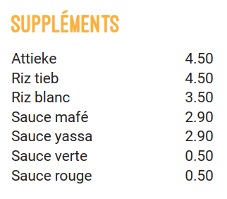 supplements